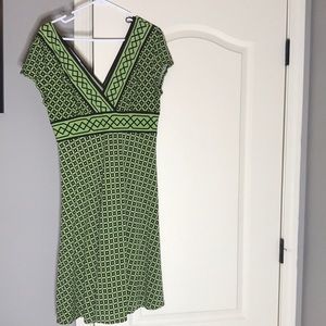 Green & Brown Dress